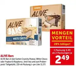 Interspar Alive bars Angebot
