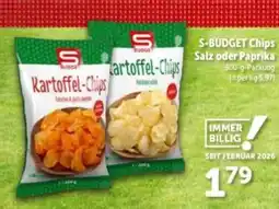 Interspar S-budget chips salz oder paprika Angebot