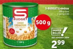 Interspar S-budget erdnüsse Angebot
