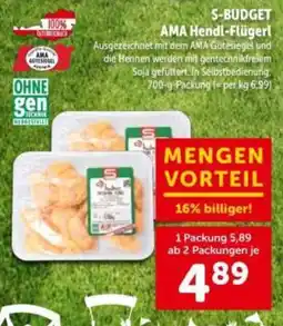 Interspar S-budget ama hendl-flügerl Angebot