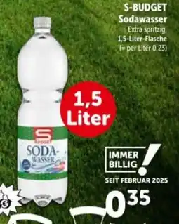 Interspar S-budget sodawasser Angebot
