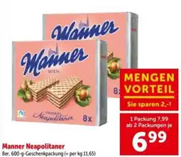 Interspar Manner Neapolitaner Angebot