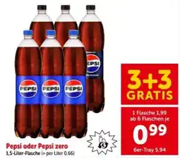 Interspar Pepsi oder pepsi zero Angebot