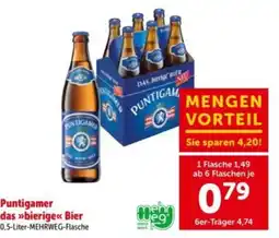 Interspar Puntigamer das bierige Bier Angebot