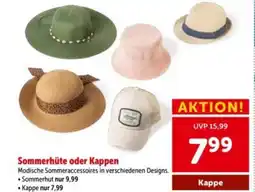 Interspar Sommerhüte oder Kappen Angebot