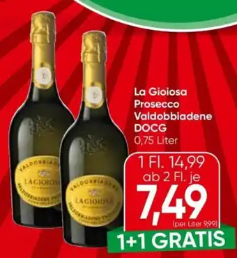 Eurospar La Gioiosa Prosecco Valdobbiadene DOCG Angebot