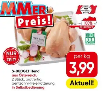 Eurospar S-BUDGET Hendl Angebot