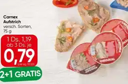 Eurospar Carnex aufstrich Angebot