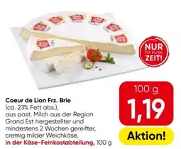 Eurospar Coeur de lion frz. brie Angebot