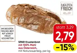 Eurospar SPAR Krustenbrot Angebot
