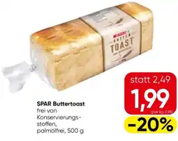 Eurospar SPAR Buttertoast Angebot