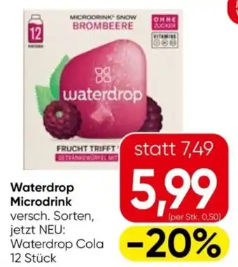 Eurospar Waterdrop microdrink Angebot