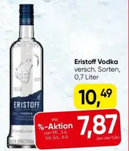Eurospar Eristoff Vodka Angebot