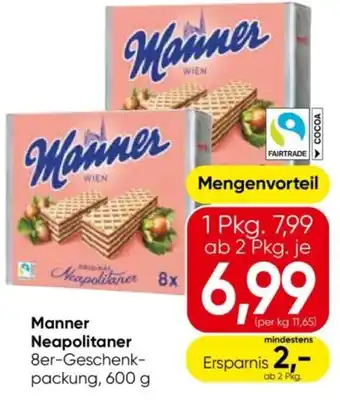 Eurospar Manner Neapolitaner Angebot