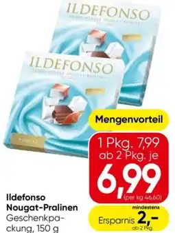 Eurospar Ildefonso Nougat-Pralinen Angebot