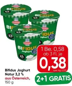 Eurospar Bifidus Joghurt Natur 3,2% Angebot
