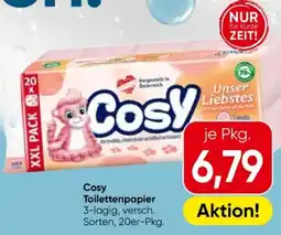 Eurospar Cosy Toilettenpapier Angebot