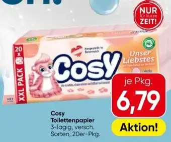 Eurospar Cosy Toilettenpapier Angebot