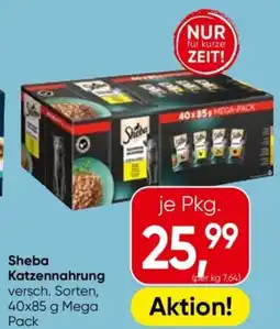 Eurospar Sheba Katzennahrung Angebot