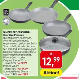 Eurospar SIMPEX PROFESSIONAL Granitec Pfannen Angebot