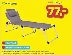 Möbelix Sonnenliege lucca Angebot