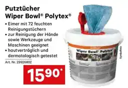 Lagerhaus Putztücher Wiper Bowl Polytex Angebot