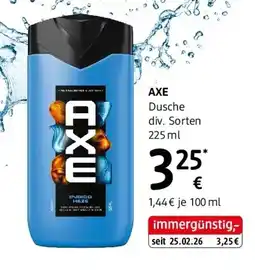dm AXE Dusche div. Sorten Angebot