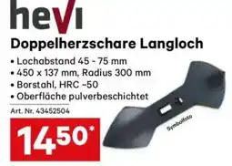Lagerhaus Doppelherzschare langloch Angebot