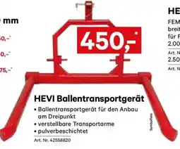 Lagerhaus Hevi ballentransportgerät Angebot
