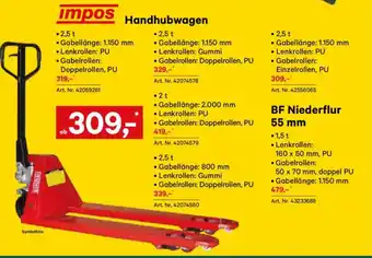 Impos Handhubwagen