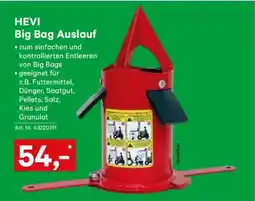 Lagerhaus Hevi big bag auslauf Angebot
