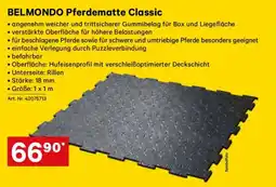Lagerhaus Belmondo pferdematte classic Angebot