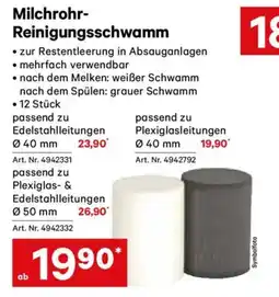 Lagerhaus Milchrohr- reinigungsschwamm Angebot