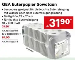 Lagerhaus Gea euterpapier sowotaan Angebot
