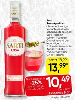 SPAR Gourmet Sarti rosa aperitivo Angebot