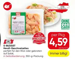SPAR Gourmet S-budget hendl-geschnetzeltes Angebot