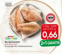SPAR Gourmet Bio-Spitzweckerl Angebot