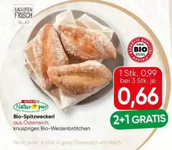 SPAR Gourmet Bio-Spitzweckerl Angebot