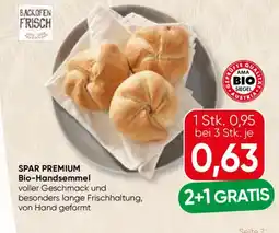 SPAR Gourmet Spar premium bio-handsemmel Angebot