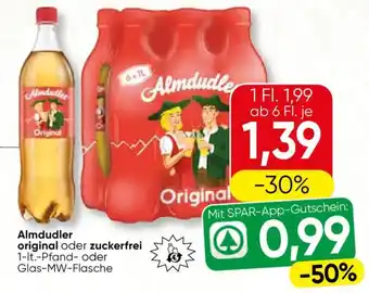 Almdudler original oder zuckerfrei