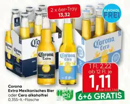 SPAR Gourmet Corona extra mexikanisches bier mehr oder cero alkoholfrei Angebot