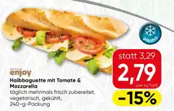 SPAR Gourmet Halbbaguette mit Tomate & Mozzarella Angebot