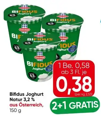 Eurospar Nöm Bifidus Naturjoghurt Angebot