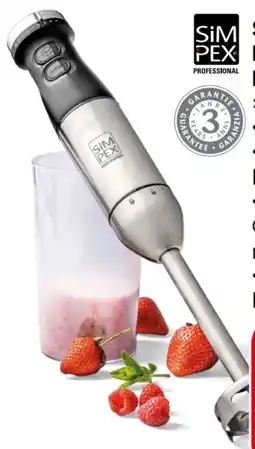 Eurospar Simpex Professional Edelstahl-Stabmixer Le Chef Angebot