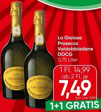 Eurospar La Gioiosa Prosecco Valdobbiadene Angebot