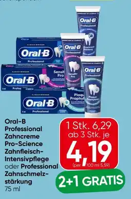 Eurospar Oral-B Professional Zahncreme Angebot