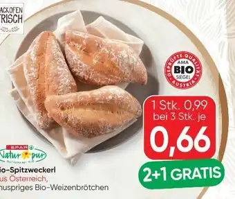 SPAR Gourmet Spar Natur pur Bio-Spitzweckerl Angebot