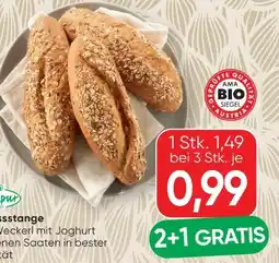 SPAR Gourmet Spar Natur pur Bio Fitnessstange Angebot