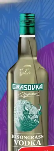 SPAR Gourmet Grasovka Bison Brand Vodka Angebot