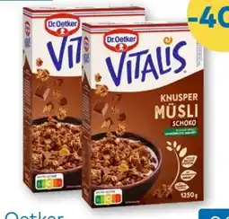 T&G Dr. Oetker Schoko Müsli Angebot